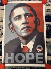 Shepard Fairey - “Hope” Obama Offset Lithograph Campaign Edition Obey Giant.