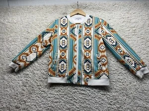 Crazy Train Caboosekids Aztec Print Size 10 Girls Zip Front Jacket - Picture 1 of 8