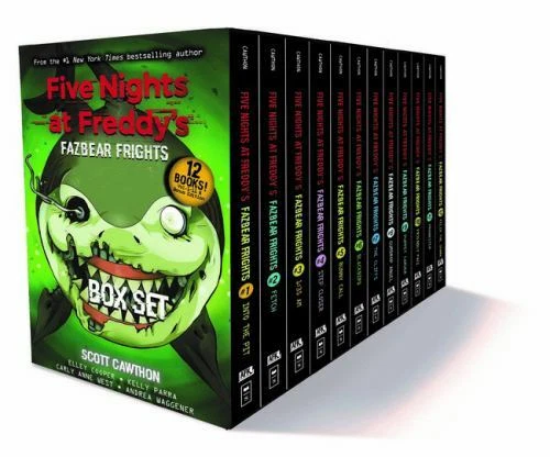 Fazbear Frights Box Set: an AFK Book by Andrea Waggener, Elley Cooper, Kelly Parra and Scott Cawthon (2022, Trade Paperback / Trade Paperback)