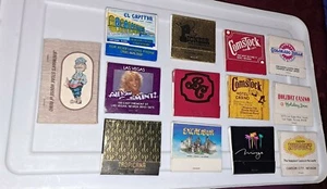 🎉NO RESERVE🎉 Lot of (13) Vintage Casino Matchbooks FULL - Lot# 10 - Picture 1 of 11