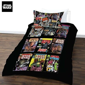 STAR WARS COMICS SINGLE BED QUILT DOONA COVER LICENSED DUVET SET - Picture 1 of 4