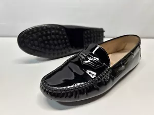 Zapatos de conducción Tod’s para mujer Gommino charol negro talla 38,5 - Imagen 1 de 17