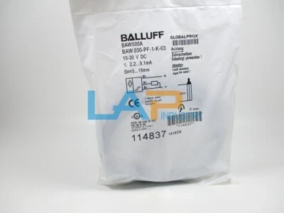 1PCS NEW FOR BALLUFF Analog Sensor BAW 030-PF-1-K-03 - Image 1 of 4