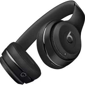 Beats Solo3 Wireless On-Ear Headphones, Black, Up to 40 Hours - Genuine Au Stock - Picture 1 of 7