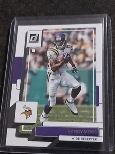 Tarjeta de fútbol americano Randy Moss 2022 Donruss #111 Minnesota Vikings - Imagen 1 de 2