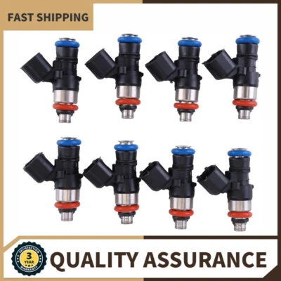8X Fuel Injector For Chevrolet CORVETTE 2012-13 6.2L 2009-2013 6.2L Supercharged Foto 1 de 4