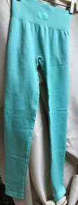 Boandtee Turquoise Leggings Sz XS NEW - Picture 1 of 5