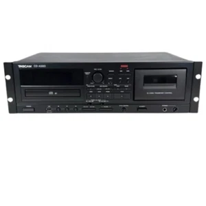 TASCAM CD-A580 USB CD Cassette Player Recorder Good - Picture 1 of 6