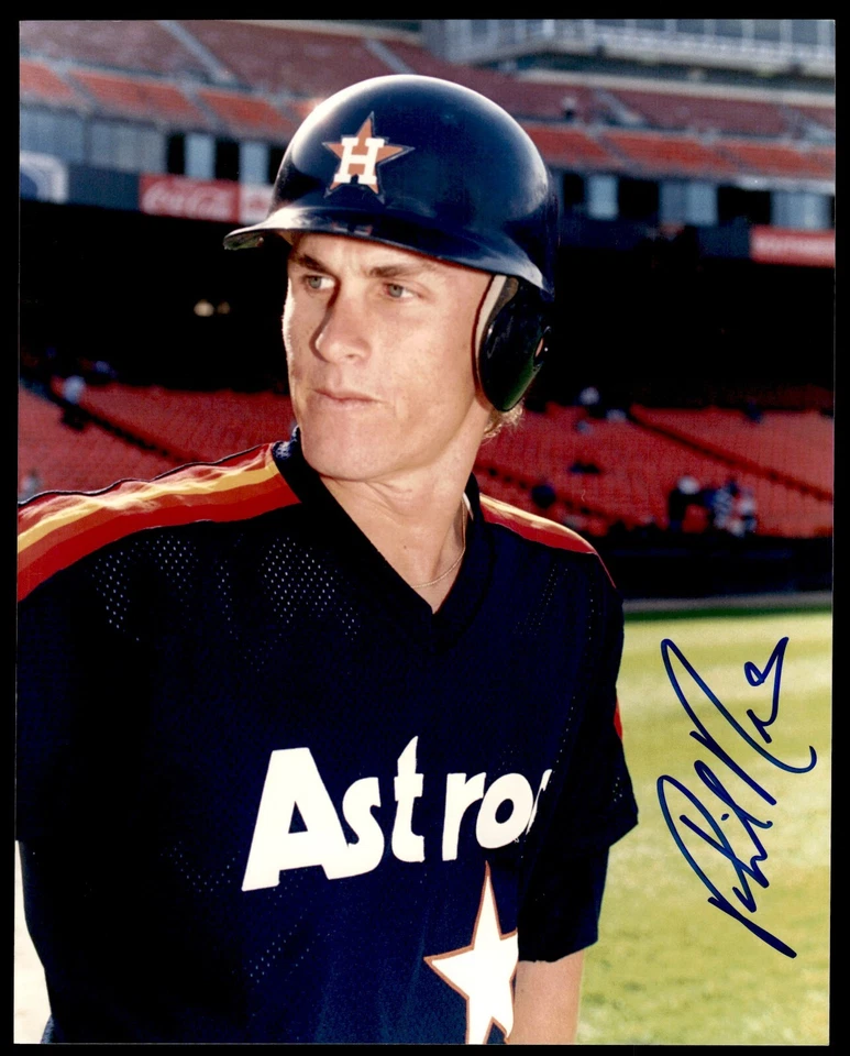 PHIL NEVIN SIGNED 8X10 PHOTO  - HOUSTON ASTROS - Image 1 of 1