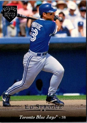 1995 Upper Deck Ed Sprague #286 Toronto Blue Jays Baseball Card - Image 1 of 2