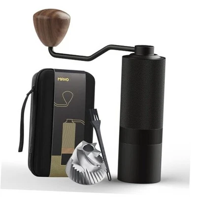  Molinillo de café manual, molinillo de café manual Wizard, Espresso Plus negro Foto 1 de 4