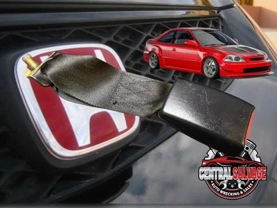 Honda Civic DX M/T FWD pasajero delantero derecho hebilla asiento 1996-2000 OEM Foto 1 de 4