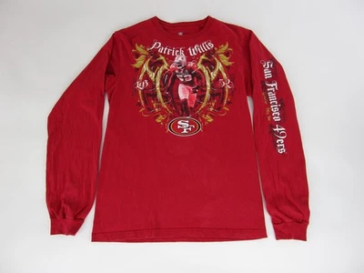 Ropa del equipo de la NFL San Francisco 49ers Patrick Willis #52 camisa para hombre manga larga Foto 1 de 4