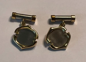 Gemelos Cartier de oro blanco y amarillo de 18 quilates, 10,0 gramos, # 255372 - Imagen 1 de 11