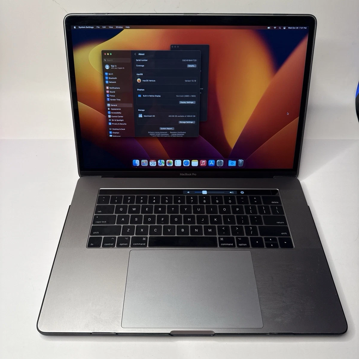 2017 Apple MacBook Pro 15.4 Inch Laptops for sale | eBay