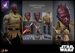 Hot Toys MMS778 Star Wars 1/6 Action Figure Darth Maul Concept Art Japan Limited - Picture 1 of 11