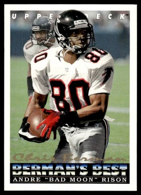 1993 Upper Deck Andre Rison Atlanta Falcons #440 - Image 1 of 2