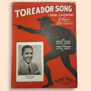 1935 Toreador Song (From Carmen) - Vintage Sheet Music - Picture 1 of 2