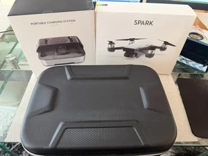 DJI Spark Fly More, Remote, Portable Charging Station, 3 Batteries, Case, Extras - Picture 1 of 24
