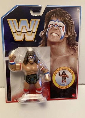 WWF Hasbro Ultimate Warrior Retro WWE Mattel LJN Titan Sports New - Image 1 of 3