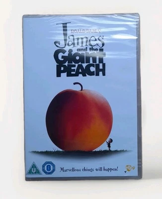 James and The Giant Peach DVD Roald Dahl 1996 Musical Film Adaptation - New - Image 1 of 4