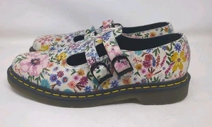 Dr. Martens 8065 Wanderlust doppio cinturino floreale Mary Jane bianco donna taglia US 11 - Foto 1 di 8