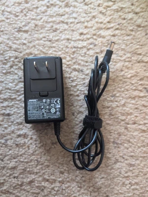 Bose S026FM2000125 Power Adapter Black Plug Type Cable Travel - Image 1 of 3