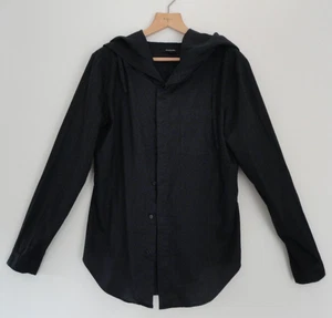 UNCONDITIONAL LONDON MEN's BLACK SHIRT Size M (21" P2P) QUIRKY DESIGNER UK MADE- - Picture 1 of 6