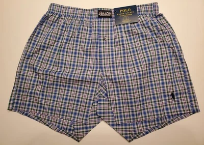 Nuevo con etiquetas Polo Ralph Lauren de algodón tejido a cuadros multicolor mediano (32-34") para hombre  Foto 1 de 3