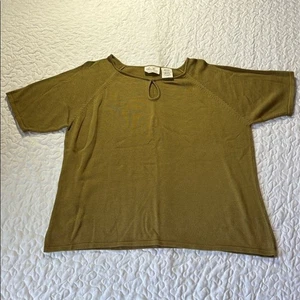 Maglia morbida oliva collezione Kathie Lee taglia xl - Foto 1 di 4