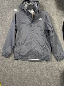North Face Jacket Boys Large 14/16 Hooded Waterproof Lightweight Outdoor Coat - Picture 1 of 9
