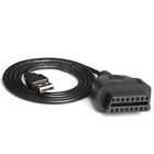 New 16Pin OBD To USB Port Charger Adapter Cable Connector Diagnostic T-OY