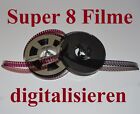120m /  180mm Super 8 Film digitalisieren in HD mit Tonspur als Mov-Datei