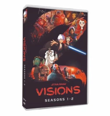 Star Wars Visions-The Complete Season 1 - 2 (DVD 2023 4-Disc Box Set)New Sealed