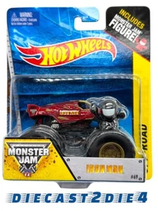 New/Sealed 2013 Hot Wheels Monster Jam IRON MAN #69 Off-Road Free Shipping! - Picture 1 of 4
