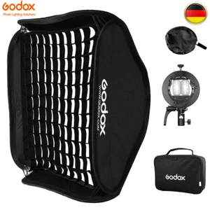 GODOX Softbox 80x80cm Rejilla Plegable Softbox + Soporte S2 para Speedlite (SGGV80) - Imagen 1 de 8