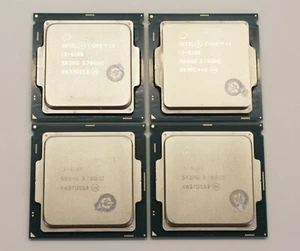 Lot of 4 Intel Core i3-6100 3.70GHz LGA1151 Desktop CPU Processor SR2HG - Picture 1 of 3