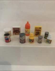 Rare! Vintage 10 Piece Barbie Tyco Kitchen Littles - Picture 1 of 3