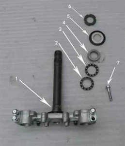 Hawk 250 Steering stem (Please see #1 for image) - Picture 1 of 1