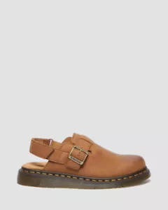 Dr. Martens Jorge Ii Tumbled Nubuck Premium Mules Marrón - Imagen 1 de 8