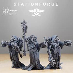 Scavenger Electro Lights (3) - Station Forge - Grimdark Tabletop Cults Mech - Picture 1 of 5