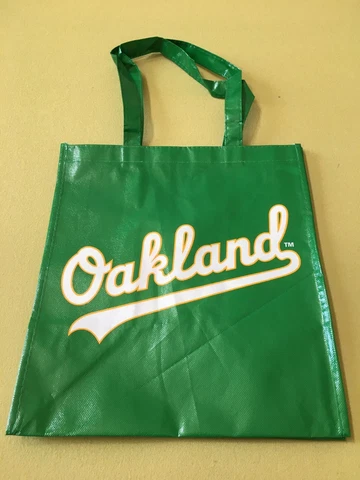 OAKLAND A's Athletics MLB Reusable Shopping Tote Bag SGA 7/4/2019 Cover