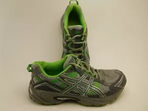 Asics Gel-Venture 4 Womens Athletic Running Shoes Size 6 - Gray Green T383N - Picture 1 of 10