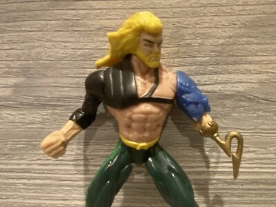 DC Comics Total Justice Aquaman Action Figure From 1996  Loose Collector Figure - Image 1 of 4