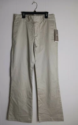 Pantalones para mujer Kenneth Cole extra sexy calce caqui pierna ancha talla 30x32 Foto 1 de 4