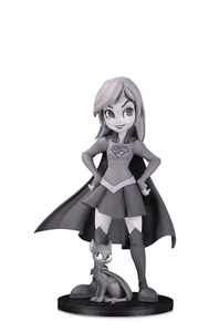 DC Artist Alley Supergirl Black White lmt Ed by Chrissie Zullo Figure - Picture 1 of 1