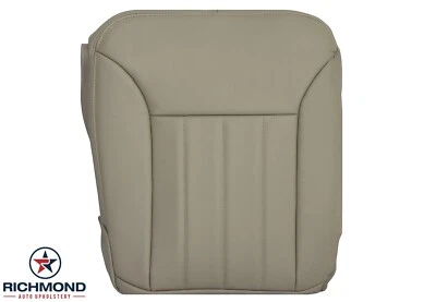 Mercedes Benz R500 2006 2007 2008 - cubierta de asiento inferior de cuero del lado del conductor tostado Foto 1 de 4