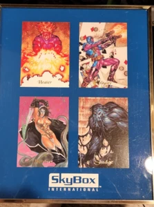 Vintage 1994 Skybox Master Series Ultraverse Edition Framed Card Set. #1472/2000 - Bild 1 von 9