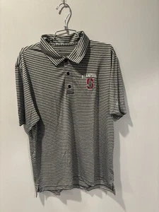 NEW Men’s Stanford University Striped Champion Polo - Picture 1 of 2