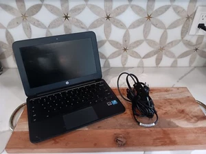 HP Chromebook 11 G4 11.6" Intel N2840, 4GB Ram ChromeOS webcam 2.16GHz 2GB SSD - Picture 1 of 10